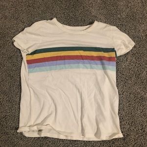 Rainbow Striped Shirt